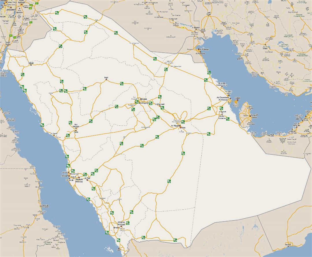 Saudi Arabia’s Road Network